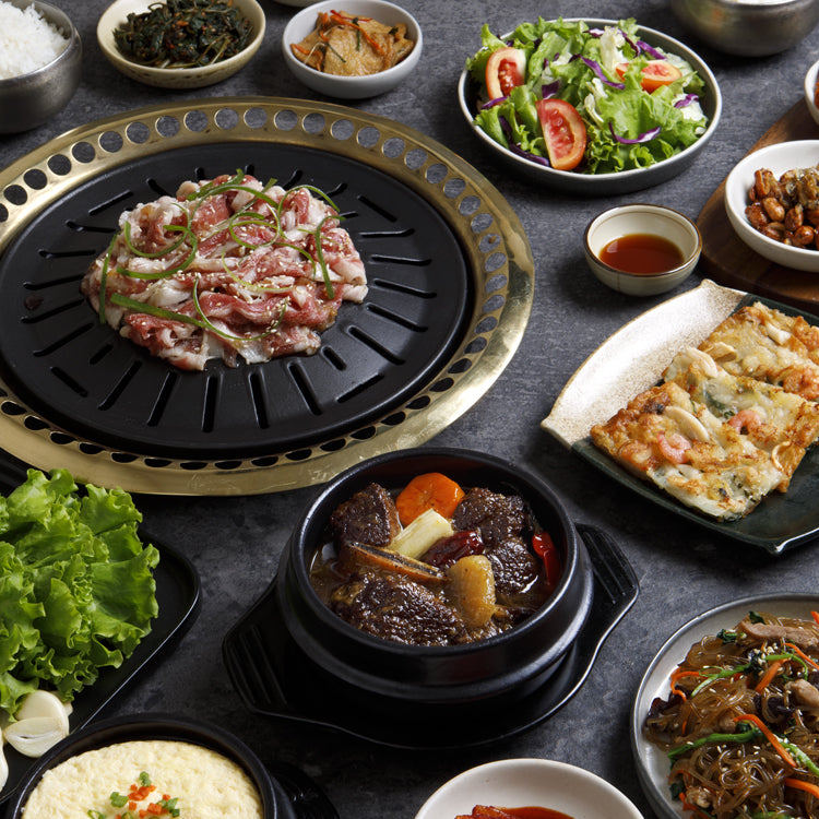 Galbi Jjim Grill Set for Persons 소갈비찜 세트(2 인)